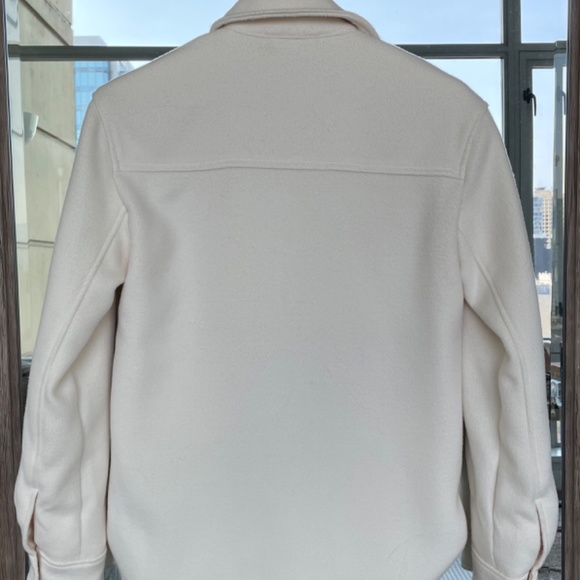 Shirt Jacket Abercrombie & fitch (cream) - Picture 12 of 13